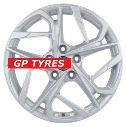 Khomen Wheels KHW1716 (Changan CS35/CS35 Pro) F-Silver 7x17/5x110 D63.3 ET46  