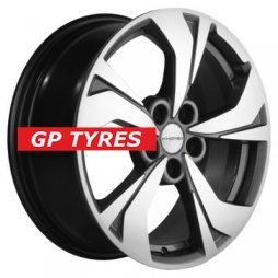 Khomen Wheels KHW1724 (Jolion) Gray-FP 7x17/5x114.3 D66.5 ET37  