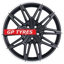 Khomen Wheels KHW1904 (3/4/5/6 series) OLD Black matt MR 8.5x19/5x120 D72.6 ET30  