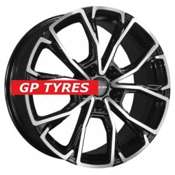Khomen Wheels KHW1907 (GAC GS8) Black-FP 7.5x19/5x120 D59.5 ET41  