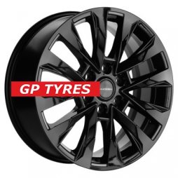 Khomen Wheels KHW2010 (Nissan Patrol) Black 8x20/6x139.7 D78.1 ET35  