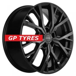 Khomen Wheels KHW1806 (Teana/X-trail/Juke) Black 7x18/5x114.3 D66.1 ET45  