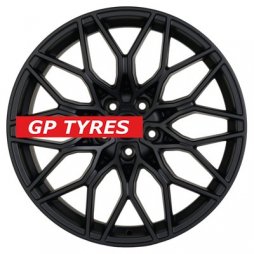 Khomen Wheels KHW1902 (Chery Tiggo 8/8 Pro) Black matt 8.5x19/5x108 D60.1 ET48  