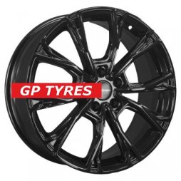 Khomen Wheels KHW1907 (Chery Tiggo 7 (Pro/Pro Max)) Black 7.5x19/5x108 D60.1 ET33  