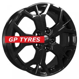 Khomen Wheels KHW1715 (Changan CS35/CS35 Pro) Black 7x17/5x110 D63.3 ET46  