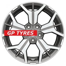 Khomen Wheels KHW1715 (CX-5/i40/X-Trail) Gray-FP 7x17/5x114.3 D67.1 ET45  
