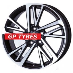Lizardo XH304 Black 7.5x18/5x108 D54.1 ET40  