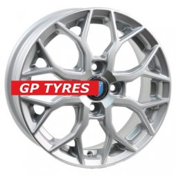 Venti 1419 Silver 5.5x14/4x100 D60.1 ET43  