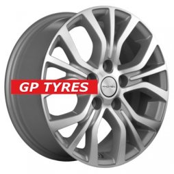 Khomen Wheels KHW1608 (Chery Tiggo 3/Tiggo 3 Pro) F-Silver-FP 6.5x16/5x108 D60.1 ET45  