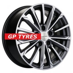 Khomen Wheels KHW1611 (Huyndai/Kia) Gray-FP 6.5x16/5x114.3 D67.1 ET43  