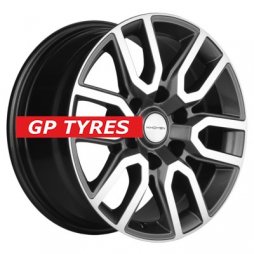 Khomen Wheels KHW1723 (Tank 300) Gray-FP 8x17/6x139.7 D100.1 ET36  