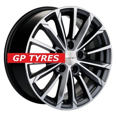 Khomen Wheels KHW1611 (Mazda 3) Gray-FP 6.5x16/5x114.3 D67.1 ET45  