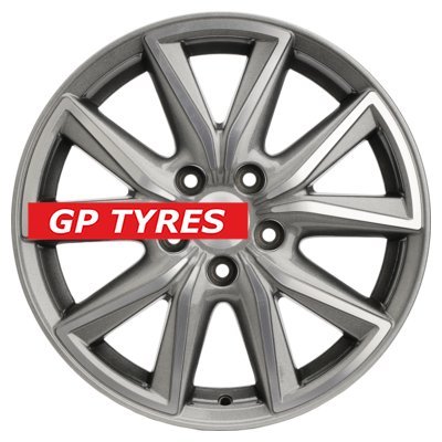 Khomen Wheels KHW1706 (CX-5/Seltos/Optima) G-Silver-FP 7x17/5x114.3 D67.1 ET50  