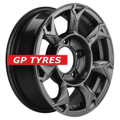 Khomen Wheels KHW1505 (Lada NIVA 4x4) Gray 5.5x15/5x139.7 D98.5 ET5  