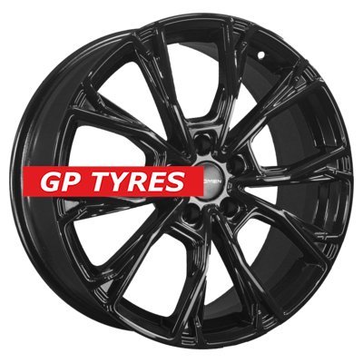 Khomen Wheels KHW1907 (NX/RAV4) Black 7.5x19/5x114.3 D60.1 ET40  