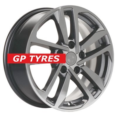 Khomen Wheels KHW1612 (Octavia A7) Gray 6.5x16/5x112 D57.1 ET46  