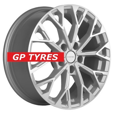 Khomen Wheels KHW1718 (CX-5/i40/Changan CS75FL/Besturn X80) F-Silver-FP 7x17/5x114.3 D67.1 ET45  