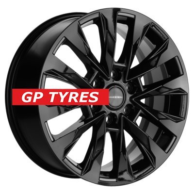 Khomen Wheels KHW2010 (Nissan Patrol) Black 8x20/6x139.7 D78.1 ET35  
